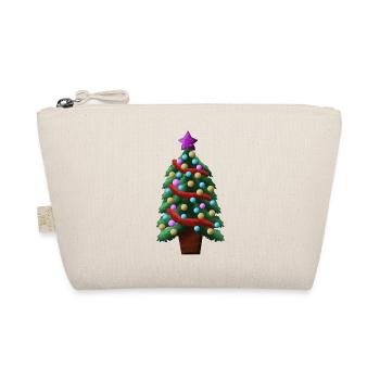 Stickers - Sapin de Noël avec boules de Noël - Trousse biologique - nature - Devant