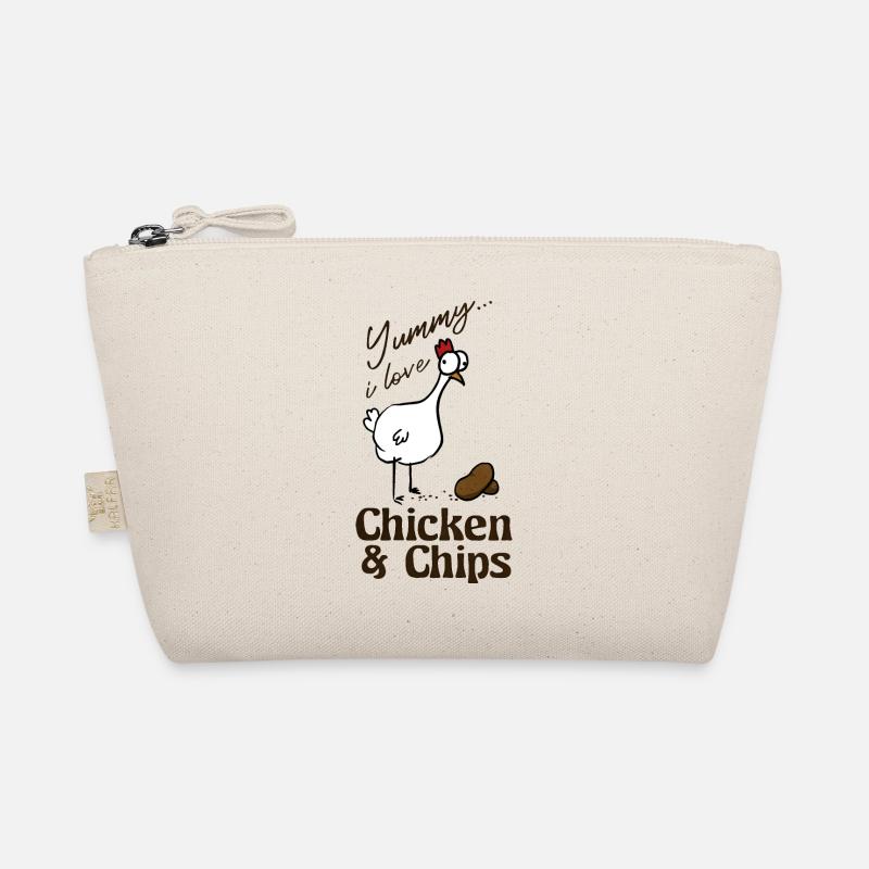 chicken and chips Bio-Täschchen