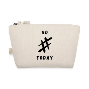 No # Today - Bio-Täschchen - Natur - Vorne