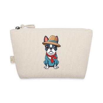 Boston Terrier Photo Shoot - Organic Pouch - nature - Front