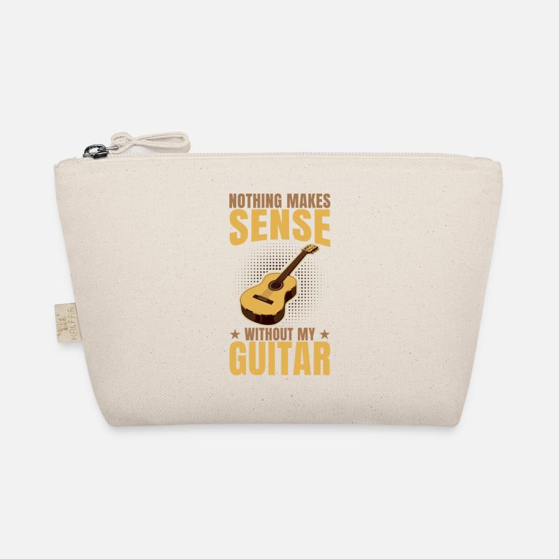 Nothing makes sense without my guitar Organic Pouch
