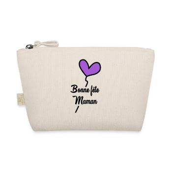 MOM. MOTHER'S DAY. HAPPY MOTHER'S DAY - Organic Pouch - nature - Front