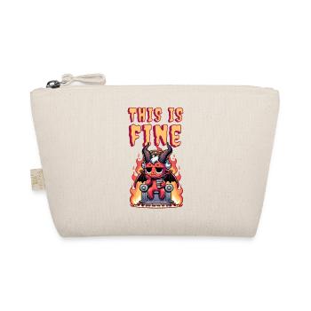 diable mignon avec du café | c’est un bon mème - Trousse biologique - nature - Devant