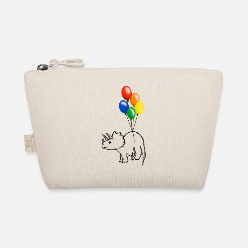 Pridosaurier Dinosaurier Regenbogen Bio-Täschchen