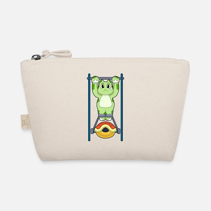 Turtle Bodybuilder Pull-ups Bodybuilding Organic Pouch
