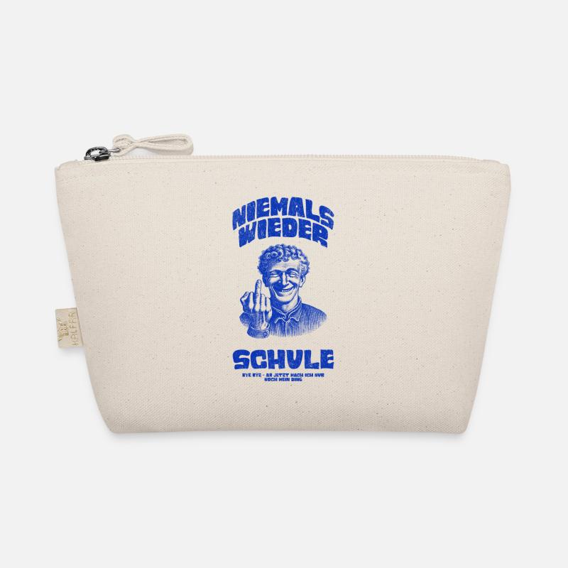 NIEMALS WIEDER SCHULE Bio-Täschchen