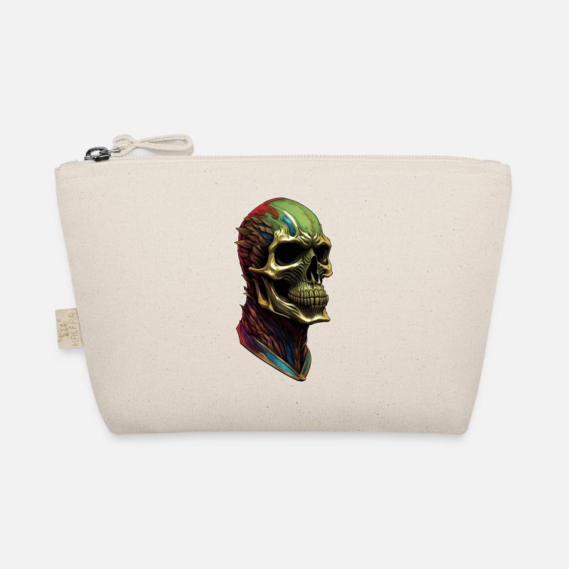 Ein sympathischer Schädel Bio-Täschchen