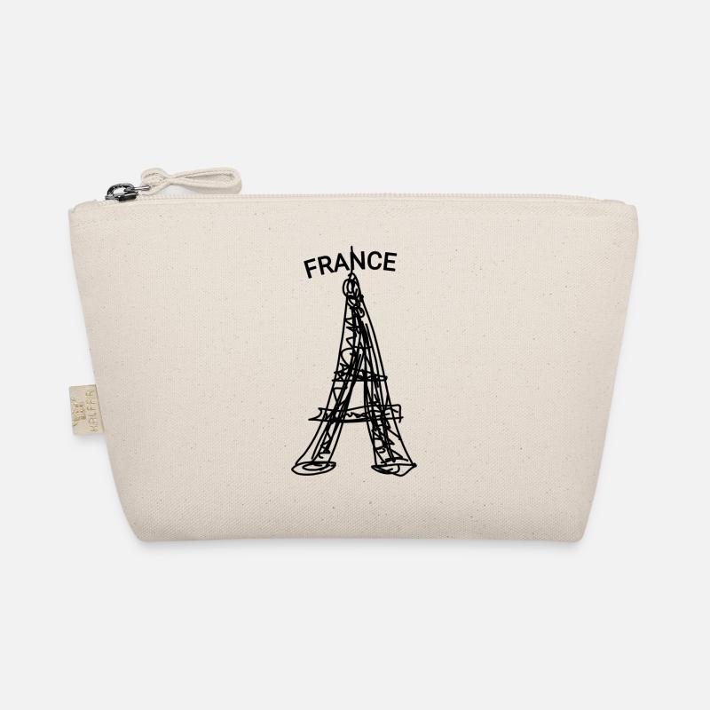 Paris - Eiffelturm - Frankreich Bio-Täschchen