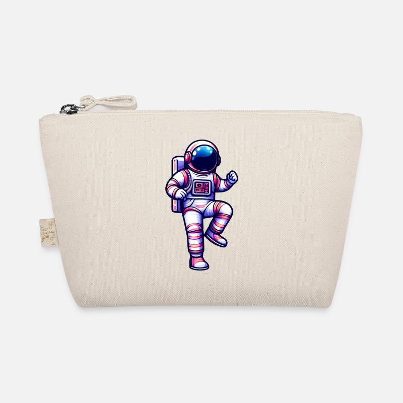 In Space - Astronaut on the Moon Organic Pouch