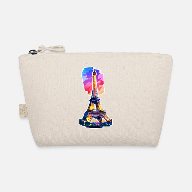 Eiffel Tower #4 - Organic Pouch - nature
