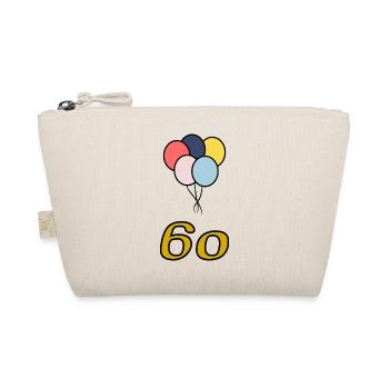 60. 60 ANS. 60e ANNIVERSAIRE. ANNIVERSAIRE 60 ANS. - Trousse biologique - nature - Devant