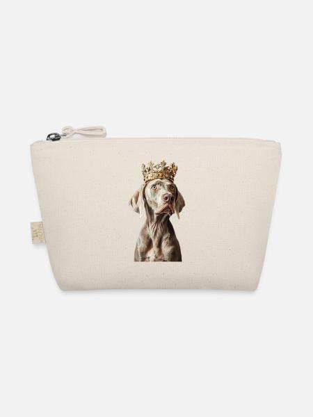Weimaraner - Bio-Täschchen - Natur - Vorne