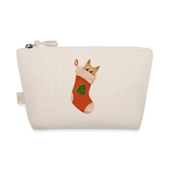 Cute kitten in boots - Organic Pouch - nature - Front