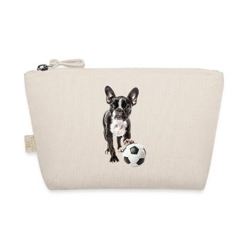 Boston Terrier - Organic Pouch - nature - Front