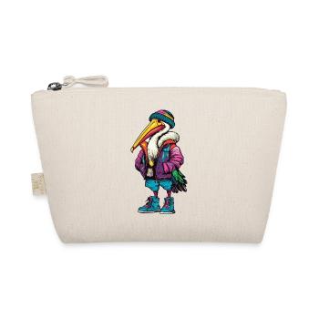 Pelikan Vogel Fashion Winter - Bio-Täschchen - Natur - Vorne