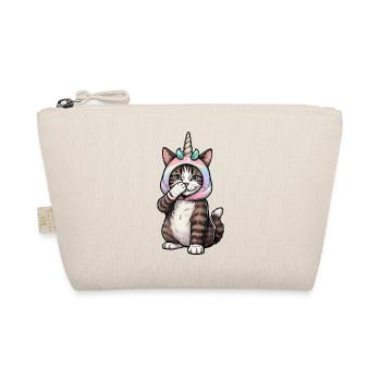 Chat licorne - Trousse biologique - nature - Devant