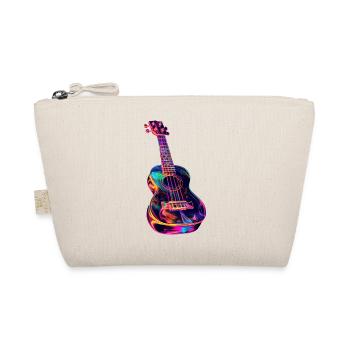 Ukulele - Bio-Täschchen - Natur - Vorne