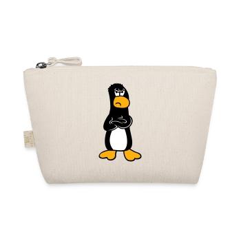 Pingouin En colère Offensé Bras croisés Aigre - Trousse biologique - nature - Devant
