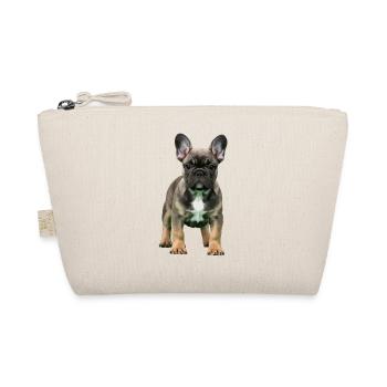 Chiot bouledogue français réel - Trousse biologique - nature - Devant