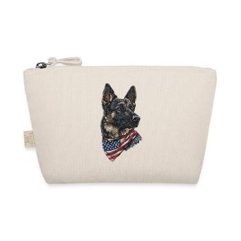 Deutscher Schäferhund - Bio-Täschchen - Natur - Vorne
