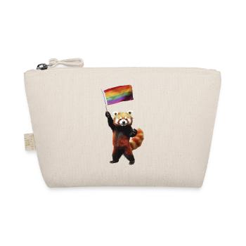 Roter Panda - Bio-Täschchen - Natur - Vorne