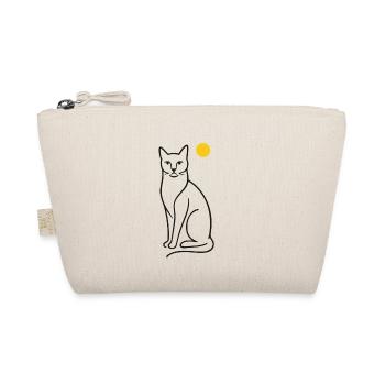 Katze - Bio-Täschchen - Natur - Vorne