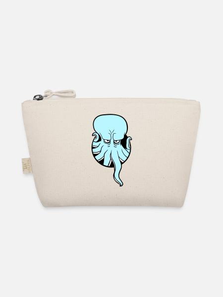 Poulpe trou tentacule ennuyé montrer mauvais œil - Trousse biologique - nature - Devant