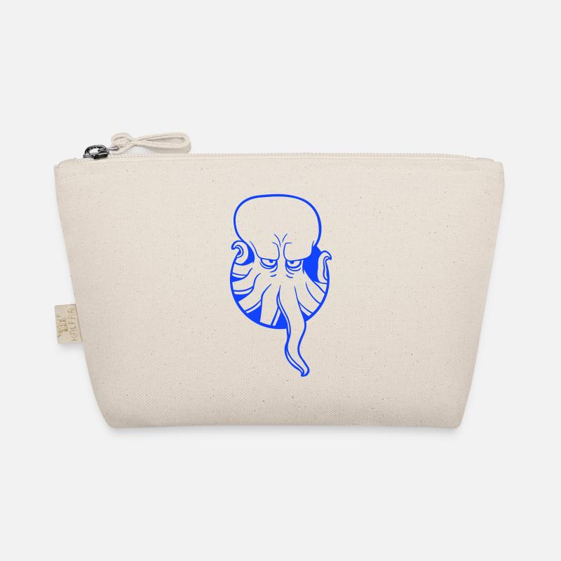 Octopus Hole Tentacle Annoyed Show Evil Eye Organic Pouch
