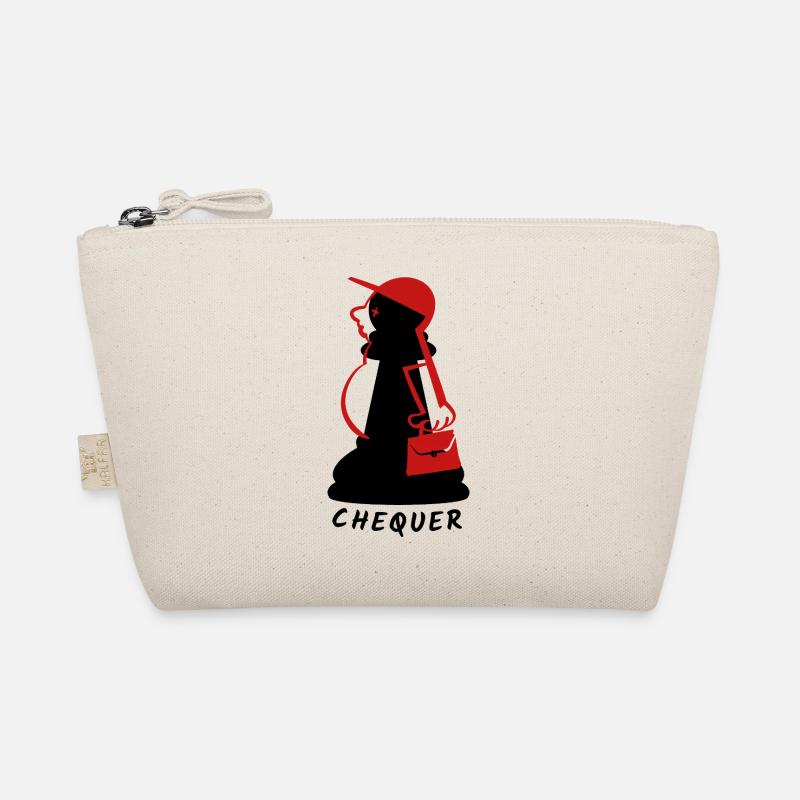 Chequer - Organic Pouch - nature
