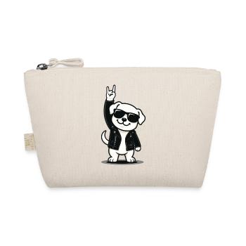 Rock 'n' Roll Puppy - Organic Pouch - nature - Front