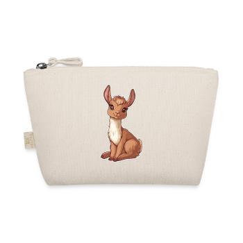 Llama Alpaca Llama Animal Gift - Organic Pouch - nature - Front