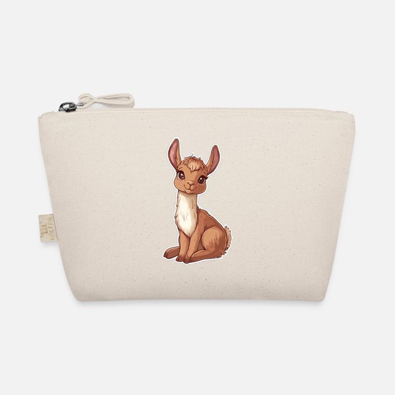 Llama Alpaca Llama Animal Gift Organic Pouch