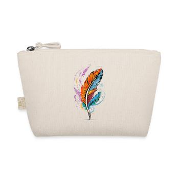 Feather - Bio-Täschchen - Natur - Vorne