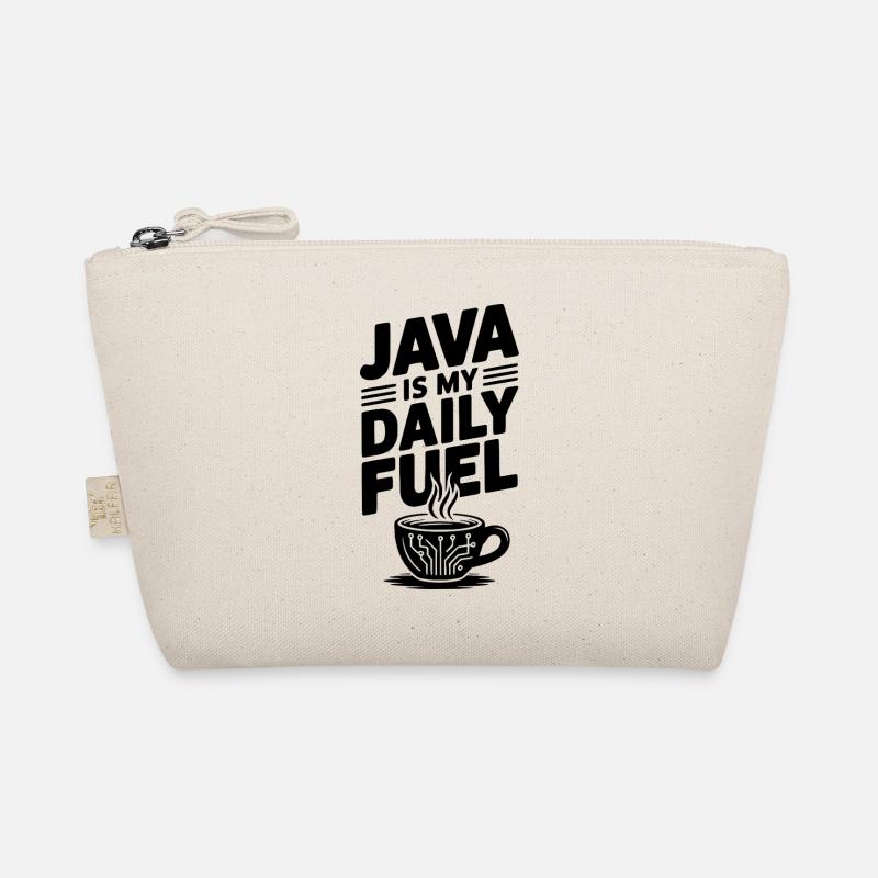 Java is My Daily Fuel Organic Pouch