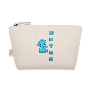 Water Pacifier Blue - Organic Pouch - nature - Front