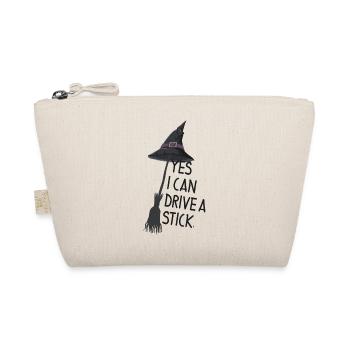 Wtch Power- Yes I Can Drive - Organic Pouch - nature - Front
