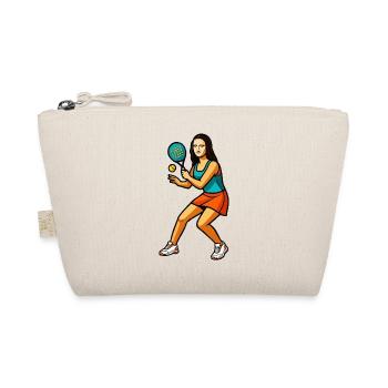 Mona Lisa (La Joconde) Padel - Bio-Täschchen - Natur - Vorne