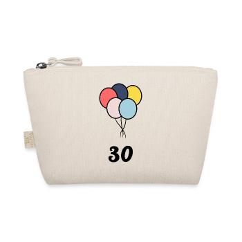30. 30 ANS. 30e ANNIVERSAIRE. ANNIVERSAIRE 30 ANS. - Trousse biologique - nature - Devant