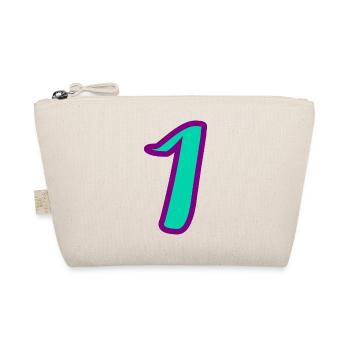 1. 1 year. 1st ANNIVERSARY. 1 YEAR ANNIVERSARY - Organic Pouch - nature - Front