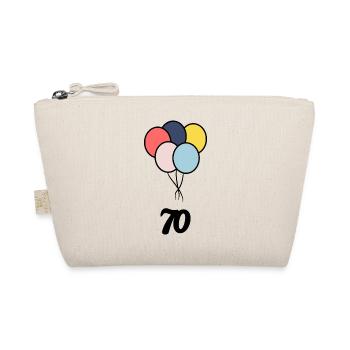 70. 70 ANS. 70e ANNIVERSAIRE. ANNIVERSAIRE 70 ANS. - Trousse biologique - nature - Devant