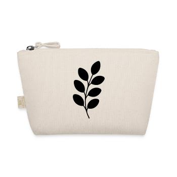 Branche de feuille à silhouette noire - Trousse biologique - nature - Devant