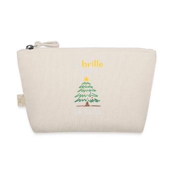 Glittering Fir I Shine, I Am - Organic Pouch - nature - Front