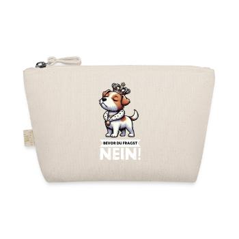 Before You Ask Jack Russel Terrier Jackie Terrier - Organic Pouch - nature - Front