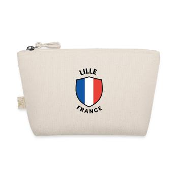 Little France Shield-Flagge - Bio-Täschchen - Natur - Vorne
