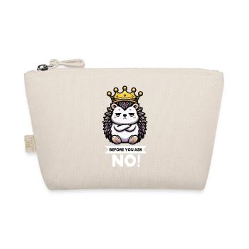 Before You Ask Hedgehog Hedgehog Lover Hedgehog Stinger - Organic Pouch - nature - Front