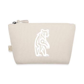 Just a White Bear #3 / JustN-imal - Organic Pouch - nature - Front