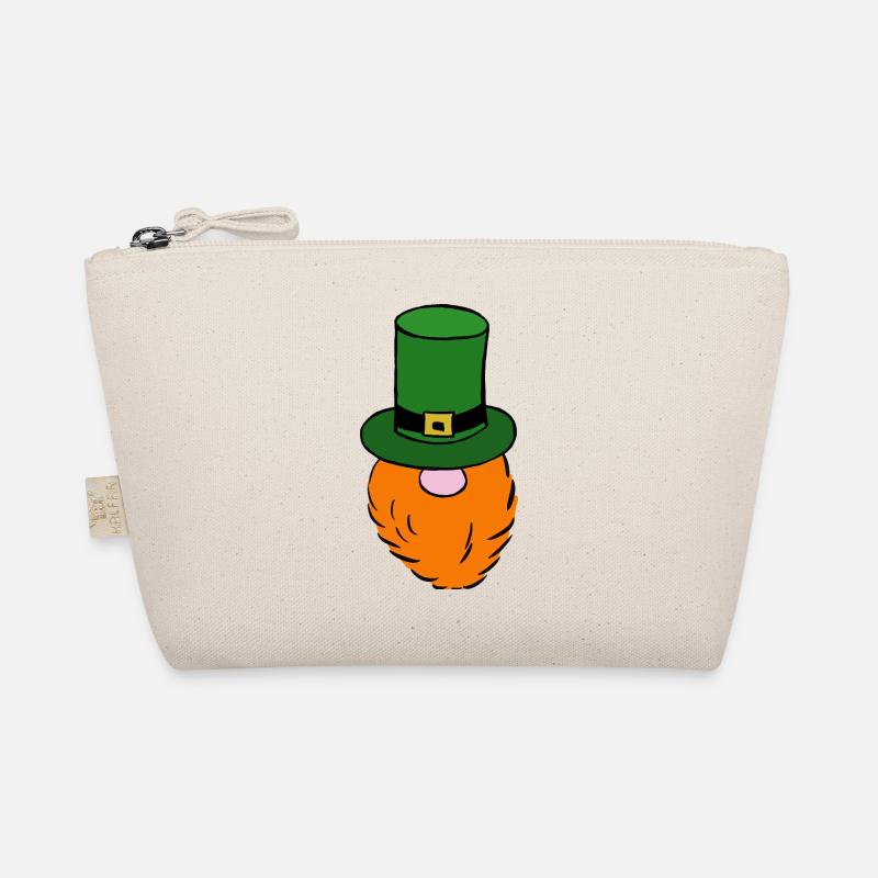 Green Leprechaun Hat Organic Pouch