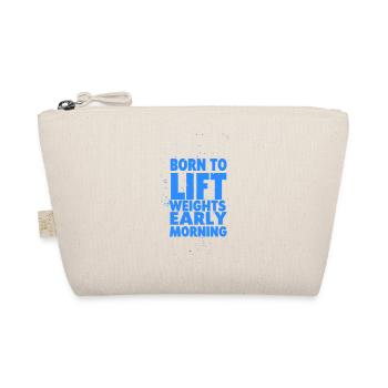 Born to lift - Organic Pouch - nature - Front