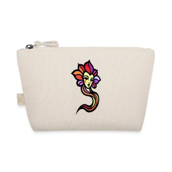 Sun goddess in rainbow colors - Organic Pouch - nature - Front