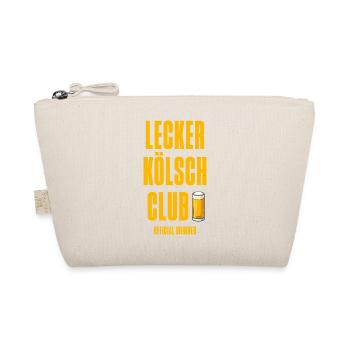 Lecker Kölsch Club Official Member Design - Bio-Täschchen - Natur - Vorne